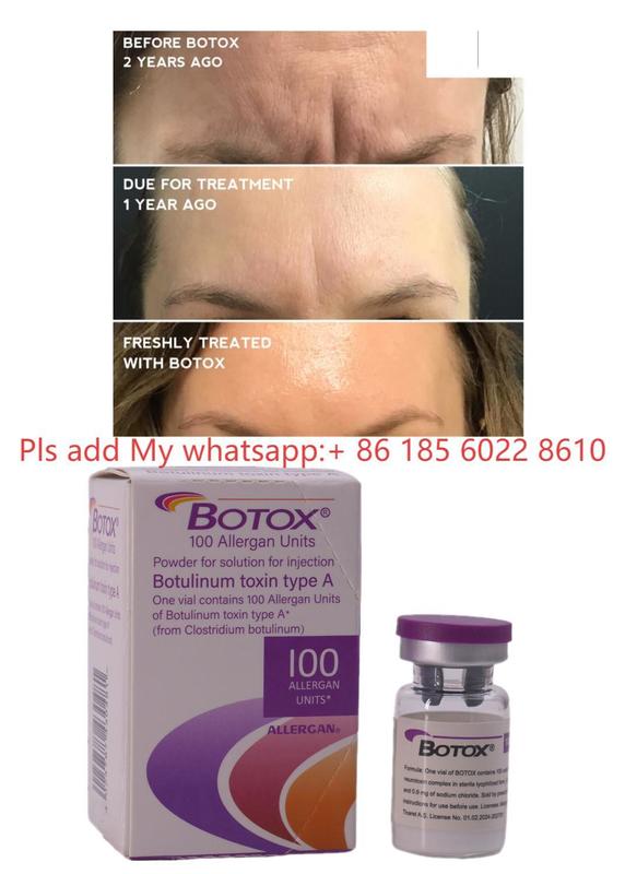 Botox 100IE Allergan Eenheden Poeder Oplossing Injecties Botulax Botulinetoxine Rimpels Verwijderen