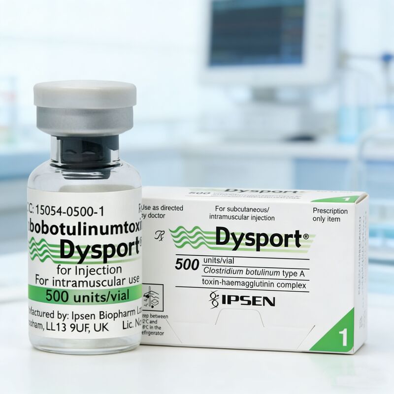 Dysport Medische Esthetische Injecties 500 u abobotulinumtoxinA Toxin Type A voor kraaienpootjes