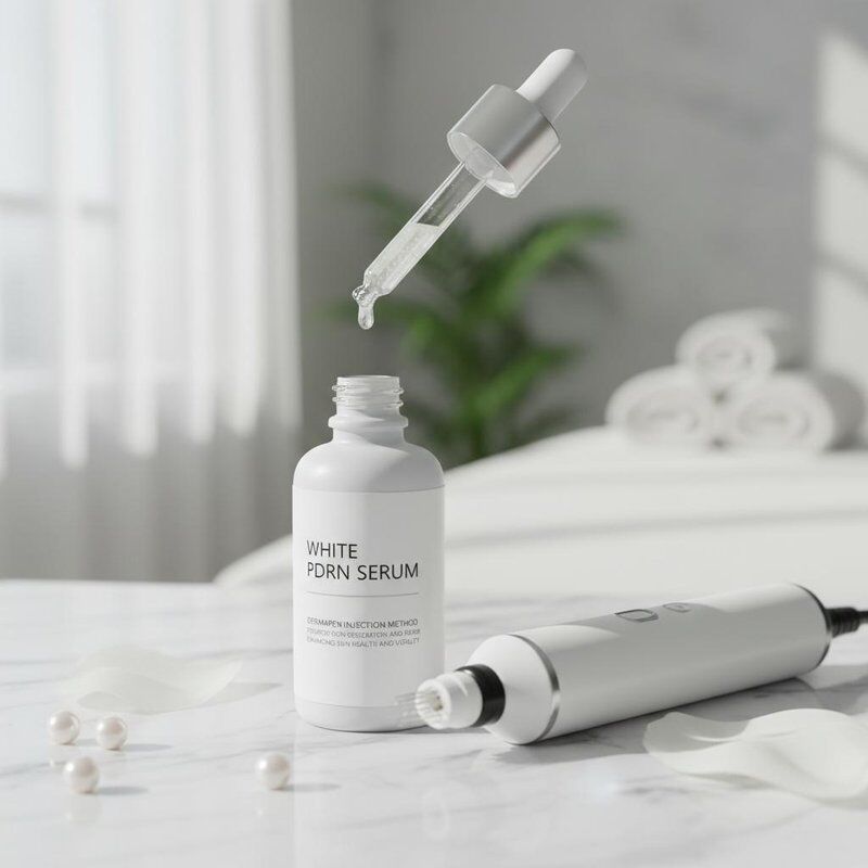 Witte PDRN Serum Dermapen Injectie Methode Bevordert huidregeneratie en -herstel Verbetert huidgezondheid en vitaliteit
