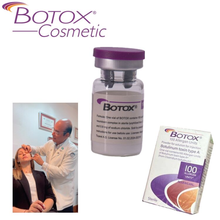 Botulinum Toxin 100 Eenheden Toxin voor het verwijderen van rimpels Gezichtsbehandeling Peptide Vriesdroogpoeder