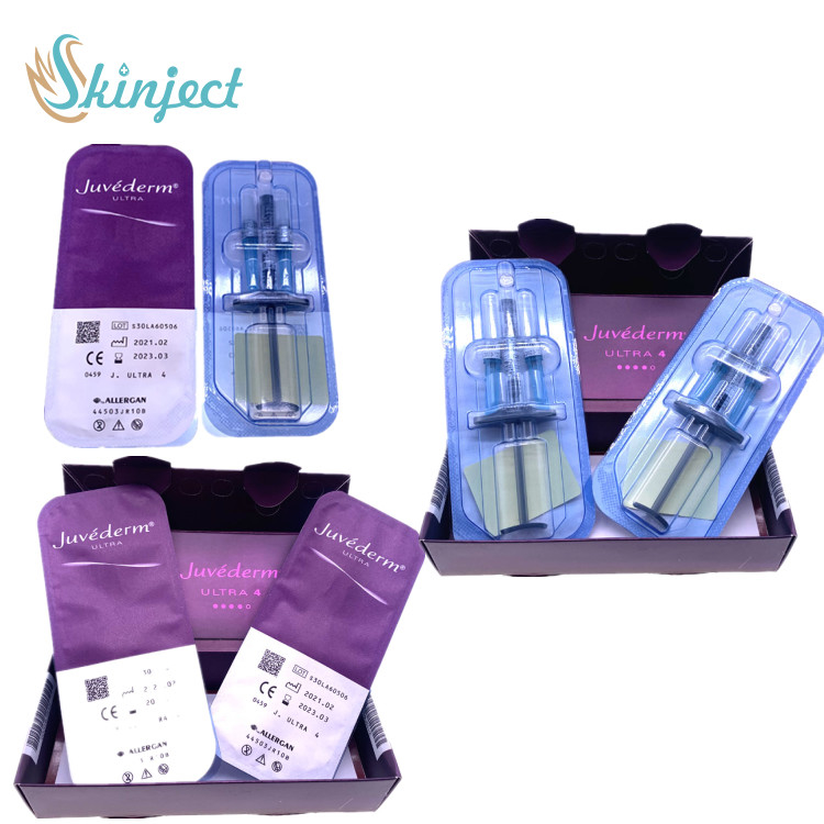 Injectie ultra 4 Juvederm voor Huid de Vullerkruis Verbonden Hyaluronic Zuur van de Lippenuitbreiding