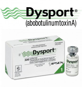 Dysport 500ui Toxin A Dysport 500u voor rimpels