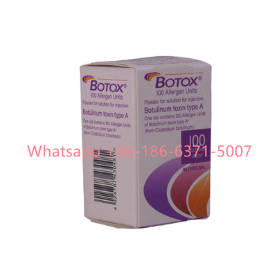 Cosmetic Allergan 100 IU op botulinumtoxinA