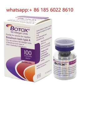 Anti-rimpel huidvullers Botulinum Allergan Botox 100u Vial Removal Juviderm Huidverzorging