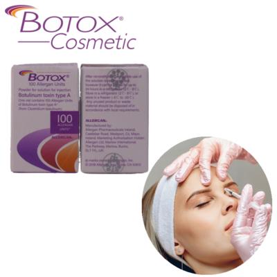 Botox Allergan 100IE Abbive Botox Clostridium Botulinum Toxine voor het verwijderen van gezichtslijnen