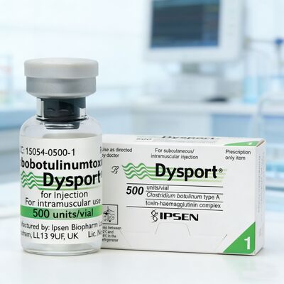 Dysport Medische Esthetische Injecties 500 u abobotulinumtoxinA Toxin Type A voor kraaienpootjes