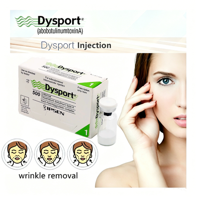 Medische kwaliteit Dysport Injectie Betrouwbare esthetische behandeling voor gezichtscontouren en rimpelverwijdering Botulinum Toxin 500 Eenheid