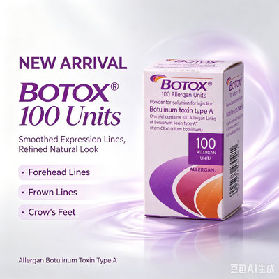 BOTOX 100 eenheden Anti-rimpel Injectie Gezichtsverzorging Allergeen Botulinum Toxin Type A