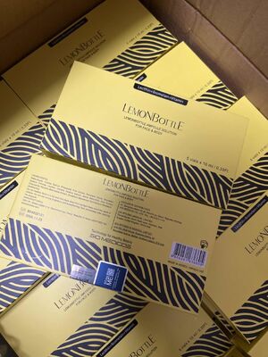 Lemon Bottle Weight Loss Lipolytische oplossing voor dubbele kin, buik
